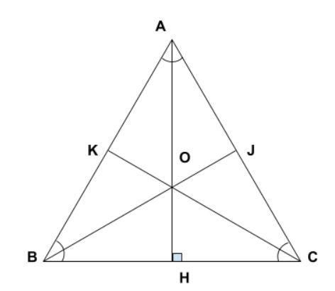 Tính lối cao tam giác đều và hình vẽ lối cao vô tam giác đều