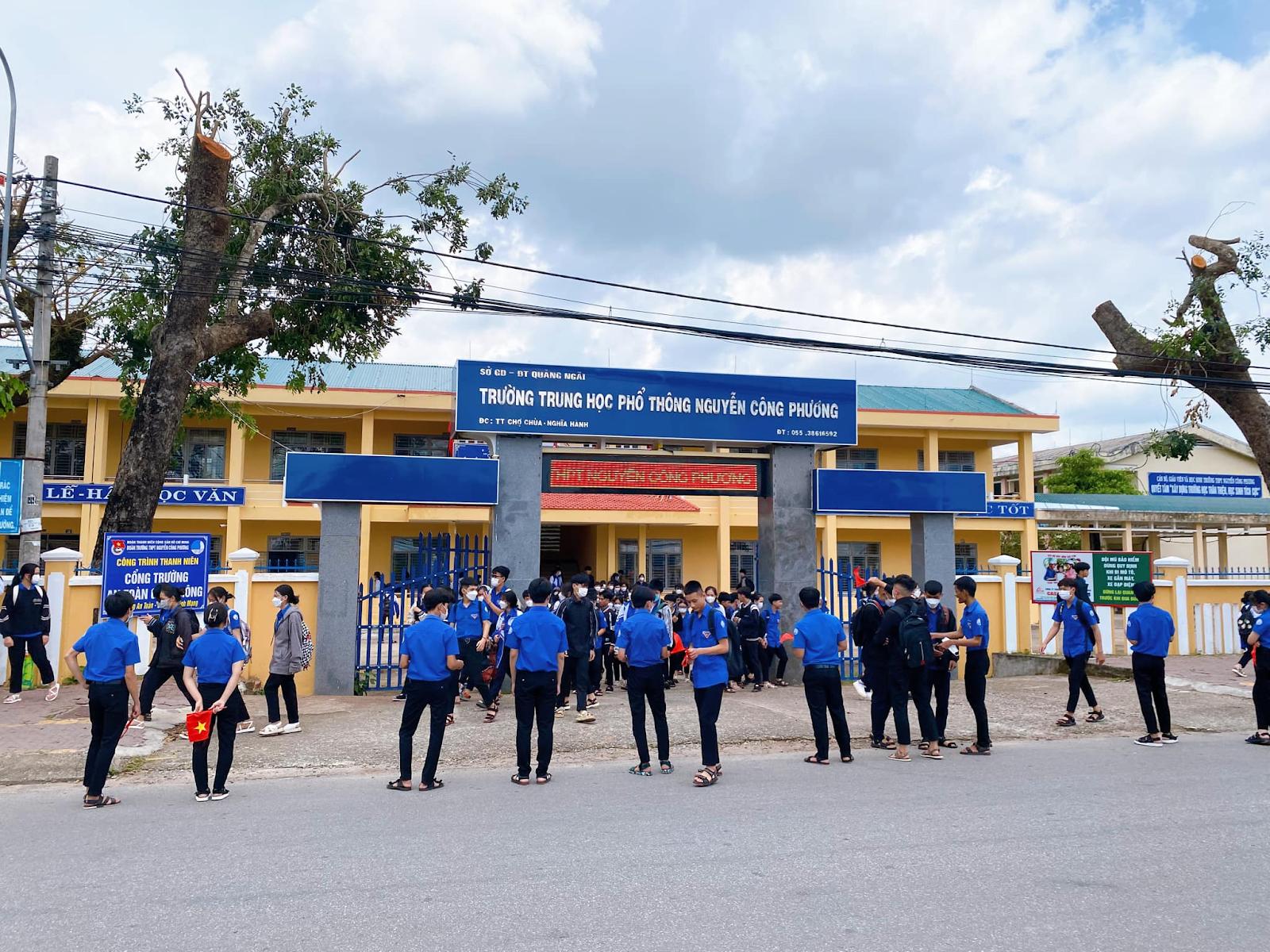 Đánh Giá Trường THPT  Nguyễn Công Phương Quảng Ngãi Có Tốt Không