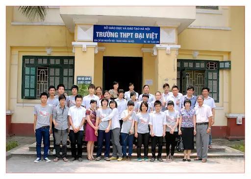 Trường THPT Đại Việt là mái trường của nhiều học sinh ưu tú