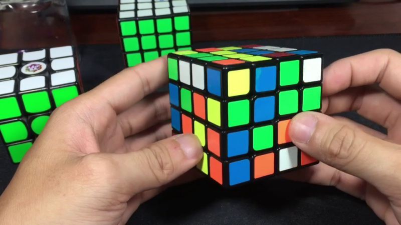 trò chơi tư duy sáng tạo Rubik 