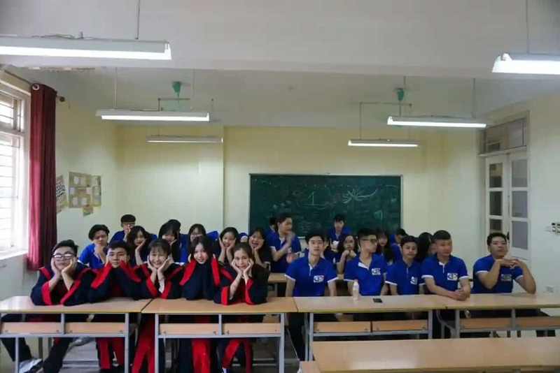  Trường THPT  Phùng Hưng có đội ngũ thầy cô giàu kinh nghiệm