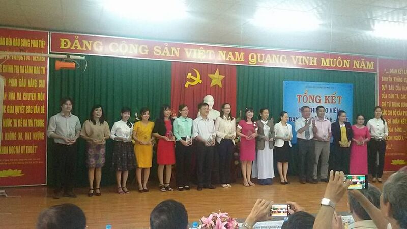 Giáo viên xuất sắc tại trường THPT Lê Trung Kiên – Phú Yên  
