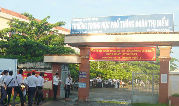 Đánh giá Trường THPT Đoàn Thị Điểm - Tân Phong Bến Tre có tốt không